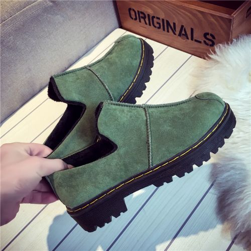 Chaussures de printemps femme en PU ronde - Ref 1001657