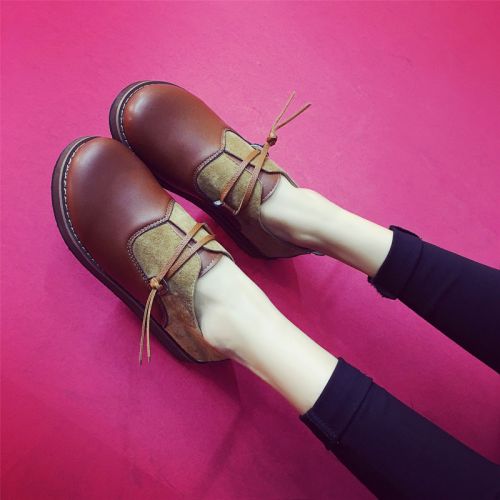 Chaussures de printemps femme en PU ronde - Sen filles Ref 1001673