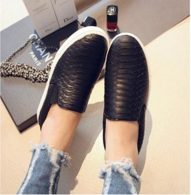 Chaussures de printemps femme en tissu ronde ouverture profonde- Ref 1001681