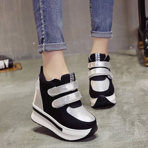Chaussures de printemps femme en tissu ronde - semelle caoutchouc Ref 1001762