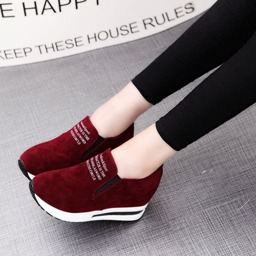 Chaussures de printemps femme en vache, Nubuck, ronde - semelle polyuréthane Ref 1001767