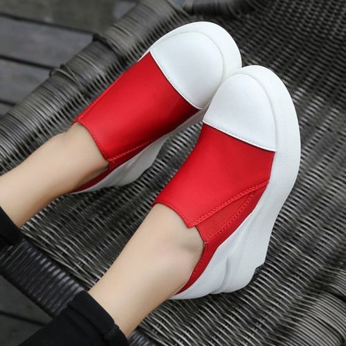 Chaussures de printemps femme en PU ronde - semelle caoutchouc Ref 1001773