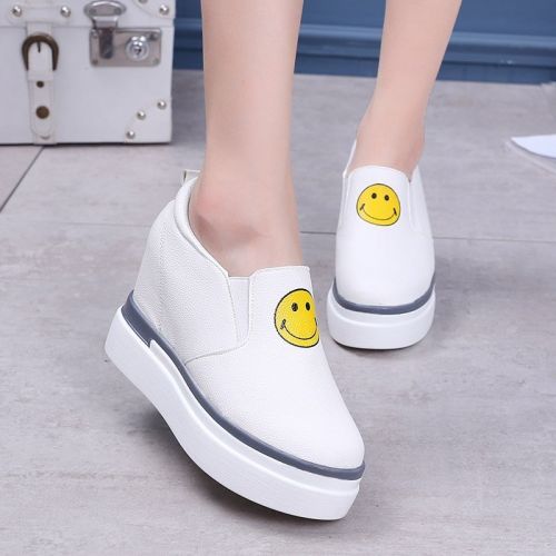 Chaussures de printemps femme en PU ronde - semelle caoutchouc Ref 1001853