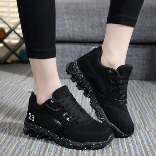 Chaussures de printemps femme en Cuir spatial ronde ouverture profonde, avec lacets, Modèles mélangées, étanche - semel