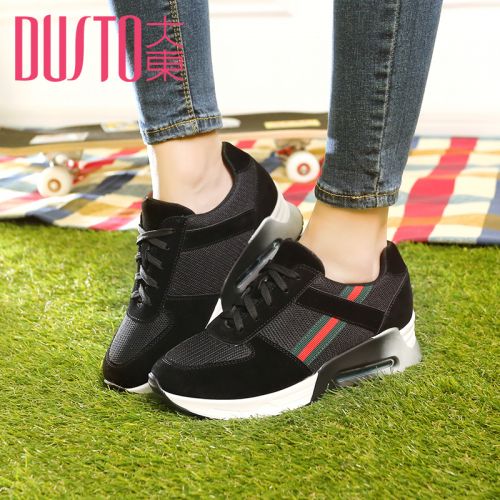 Chaussures de printemps femme en PU DUSTO ronde avec lacets - loisir semelle polyuréthane Ref 1001994