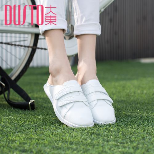 Chaussures de printemps femme en PU DUSTO ronde - loisir semelle caoutchouc Ref 1001998