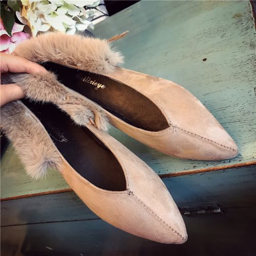 Chaussures de printemps femme en pointu - semelle caoutchouc Ref 1002085