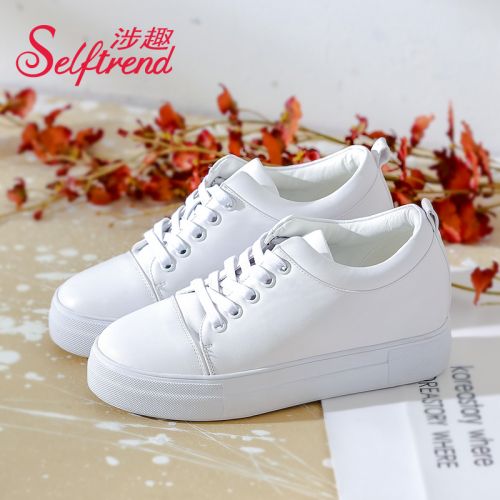 Chaussures de printemps femme en PU SELFTREND ronde Avec une combinaison fines - loisir semelle caoutchouc Ref 1002263