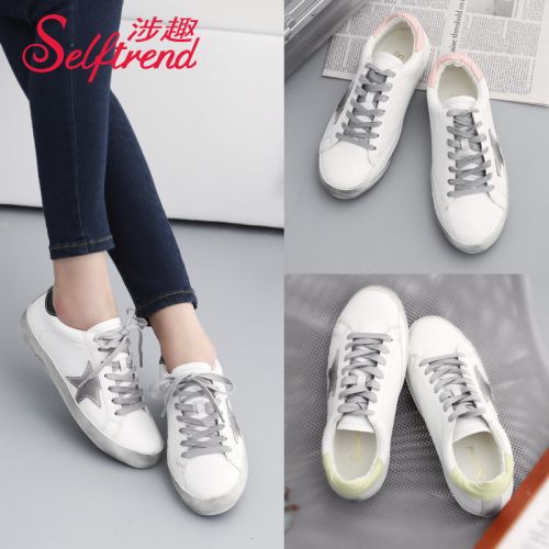 Chaussures de printemps femme en PU SELFTREND ronde - semelle caoutchouc Ref 1002270