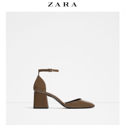 Chaussures de printemps femme en PU ZARA ronde - Europe semelle caoutchouc Ref 1002298