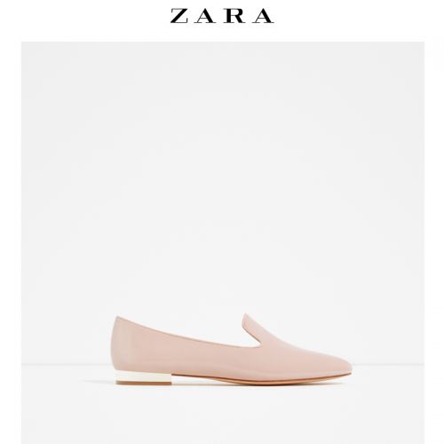 Chaussures de printemps femme en PU ZARA ronde - Europe semelle caoutchouc Ref 1002303