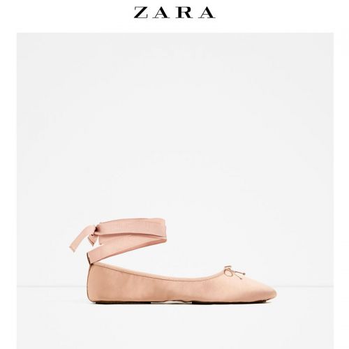 Chaussures de printemps femme en polyester ZARA ronde avec lacets - Europe Ref 1002316