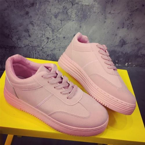 Chaussures de printemps femme en PU CRRCRRCRR ronde avec lacets - semelle caoutchouc Ref 1002361