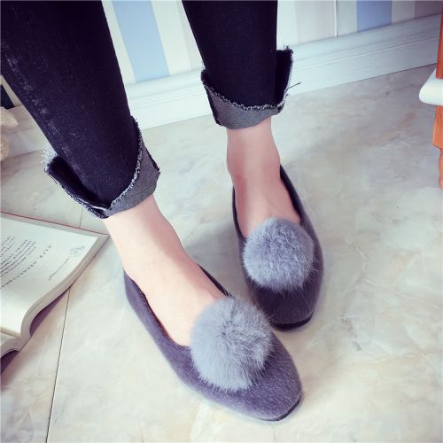 Chaussures de printemps femme en CRRCRRCRR ronde ouverture profonde- Europe - semelle caoutchouc Ref 1002420