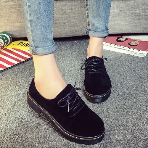 Chaussures de printemps femme en FURREZIO ronde ouverture profonde, avec lacets, Génoise, étanche - Angleterre 