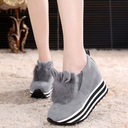 Chaussures de printemps femme en FURREZIO ronde Génoise, étanche - semelle polyuréthane Ref 1002571