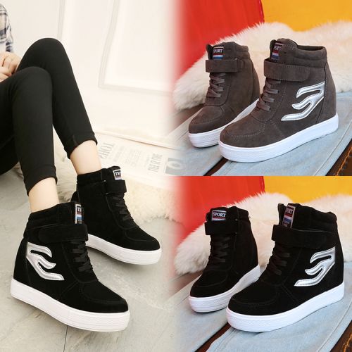 Chaussures de printemps femme en FURREZIO ronde - semelle caoutchouc Ref 1002576