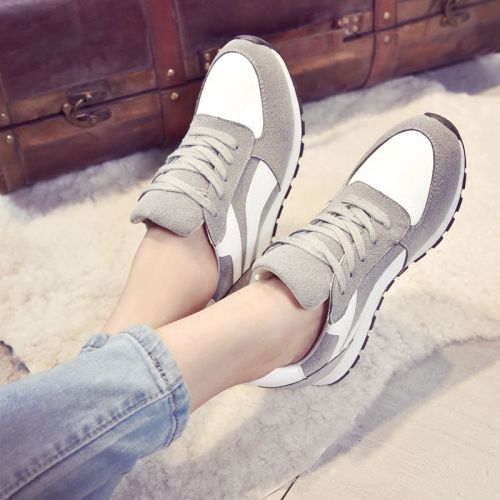 Chaussures de printemps femme en PU FURREZIO ronde ouverture profonde, avec lacets, Modèles mélangées - semelle caoutch