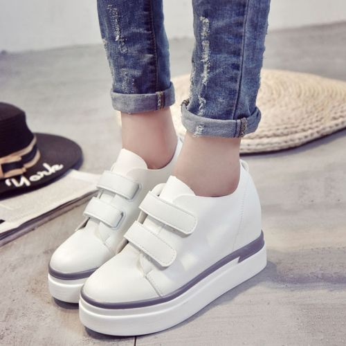 Chaussures de printemps femme en PU ronde moraillon, Ceinture décoration, Génoise, décoration métallique, boucle ceinture - s