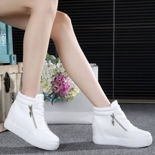 Chaussures de printemps femme en PU FURREZIO ronde avec lacets, Génoise - semelle caoutchouc Ref 1002595