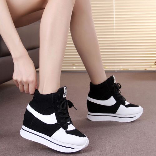 Chaussures de printemps femme en vache, Nubuck, ronde ouverture profonde, avec lacets, étanche, engrener - se