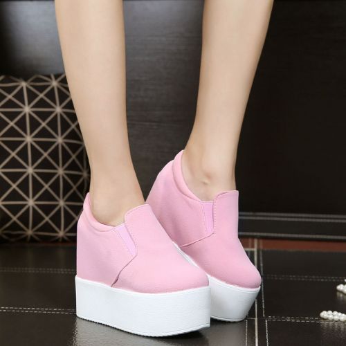 Chaussures de printemps femme en vache, Nubuck, ronde ouverture profonde, Génoise, étanche - semelle polyuréthane