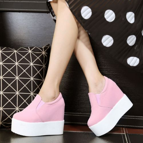 Chaussures de printemps femme en vache, Nubuck, ronde ouverture profonde, Génoise, étanche - semelle polyuréthane