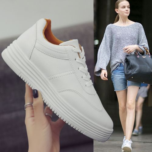 Chaussures de printemps femme en PU ronde ouverture profonde- semelle caoutchouc - Ref 994144