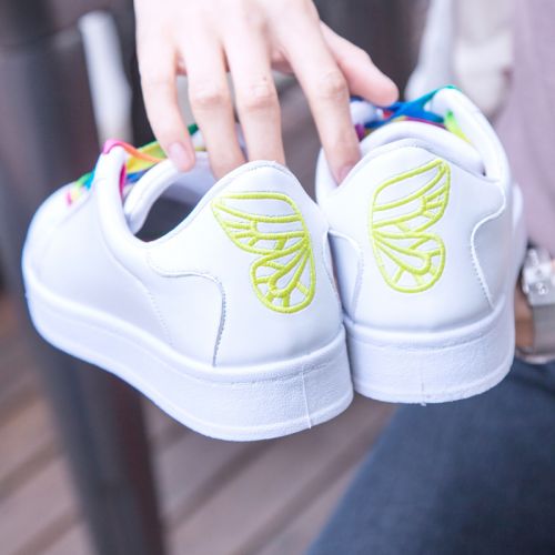 Chaussures de printemps femme en PU ronde ouverture profonde, avec lacets, étanche - loisir semelle polyuréthane Re