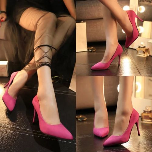 Chaussures de printemps femme en PU pointu - semelle caoutchouc Ref 994200