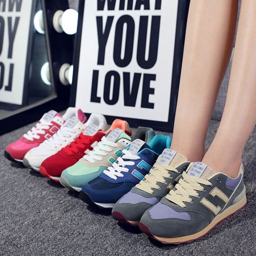 Chaussures de printemps femme en vache, Nubuck, ronde ouverture profonde, avec lacets - loisir semelle caou