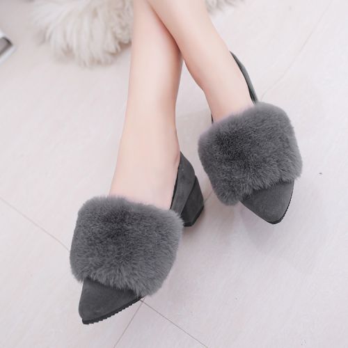 Chaussures de printemps femme en PU pointu - semelle caoutchouc Ref 994239