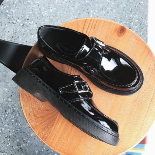 Chaussures de printemps femme en Manteau peinture ronde - collège semelle TPR Ref 994263