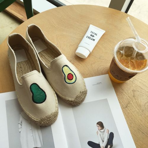 Chaussures de printemps femme en canne ronde - Ref 994293