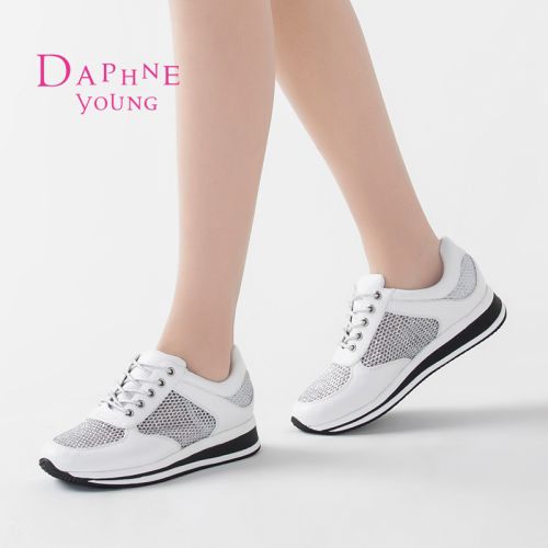 Chaussures de printemps femme en tissu DAPHNE ronde avec lacets, engrener - semelle EVA Ref 994306