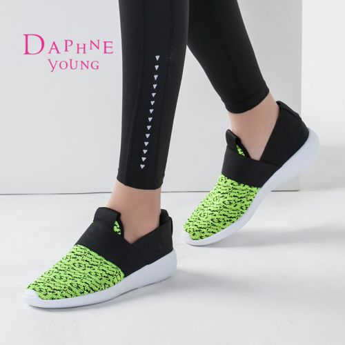 Chaussures de printemps femme en tissu DAPHNE ronde - semelle EVA Ref 994311