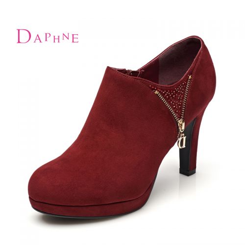 Chaussures de printemps femme en tissu DAPHNE ronde - semelle caoutchouc Ref 994314