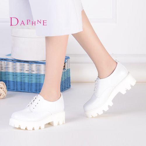 Chaussures de printemps femme en PU DAPHNE pointu avec lacets, - Ref 994326