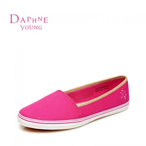 Chaussures de printemps femme en tissu DAPHNE ronde Modèles mélangées - loisir semelle caoutchouc Ref 994352