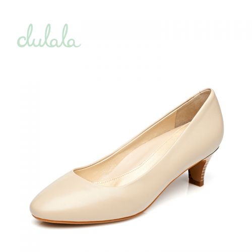Chaussures de printemps femme en peau mouton, En plus moutons / daim moutons, DAPHNE ronde ouverture profonde-