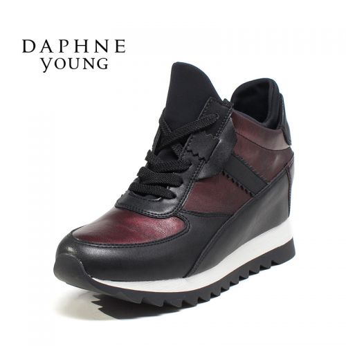 Chaussures de printemps femme en PU DAPHNE ronde avec lacets - loisir semelle TPU Ref 994364