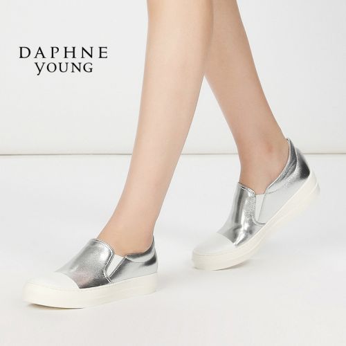 Chaussures de printemps femme en PU DAPHNE ronde - loisir semelle TPR Ref 994372
