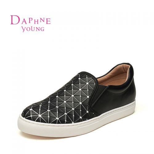 Chaussures de printemps femme en PU DAPHNE ronde grille - semelle TPR Ref 994377