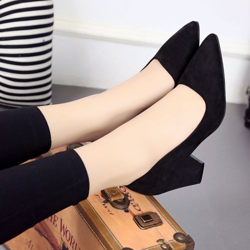 Chaussures de printemps femme en pointu ouverture profonde, - Ref 994440