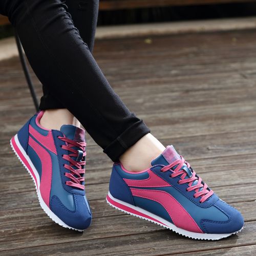 Chaussures de printemps femme en engrener ronde ouverture profonde- doux - semelle caoutchouc Ref 994449