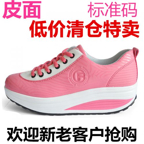 Chaussures de printemps femme en fibre Superfine ronde ouverture profonde, avec lacets, Wedges, Génoise, ét