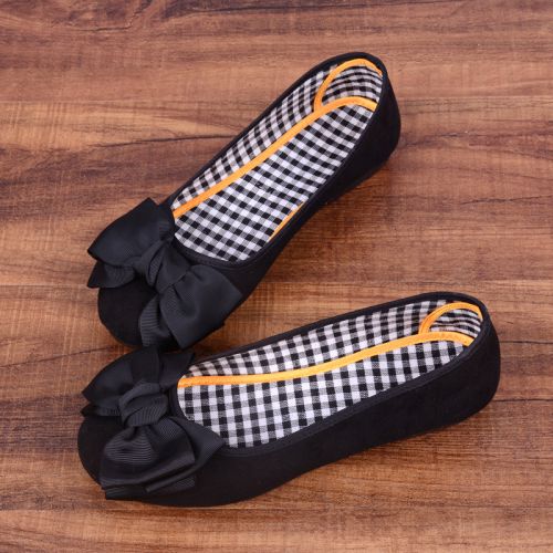 Chaussures de printemps femme en ronde ouverture profonde, arc - doux semelle polyuréthane Ref 994513