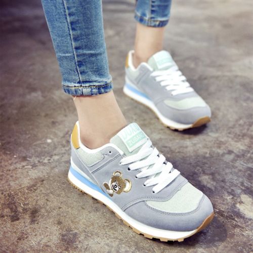 Chaussures de printemps femme en Une variété matériaux épissure ronde - loisir semelle EVA Ref 994518