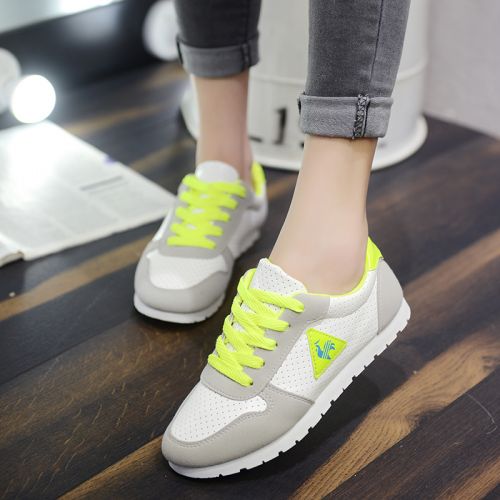 Chaussures de printemps femme en PU ronde avec lacets, Modèles mélangées - semelle caoutchouc Ref 994521