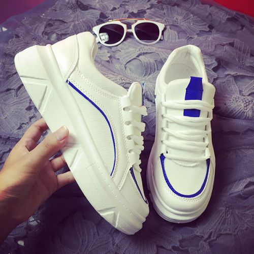 Chaussures de printemps femme en PU ronde - Ref 994603